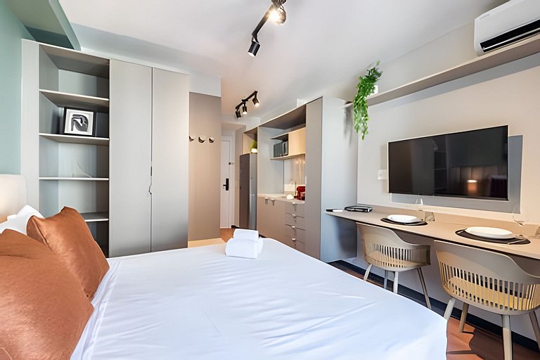 Apê NOVO em Moema, localização espetacular!