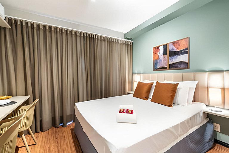 Apê NOVO em Moema! A/C e Wi-fi