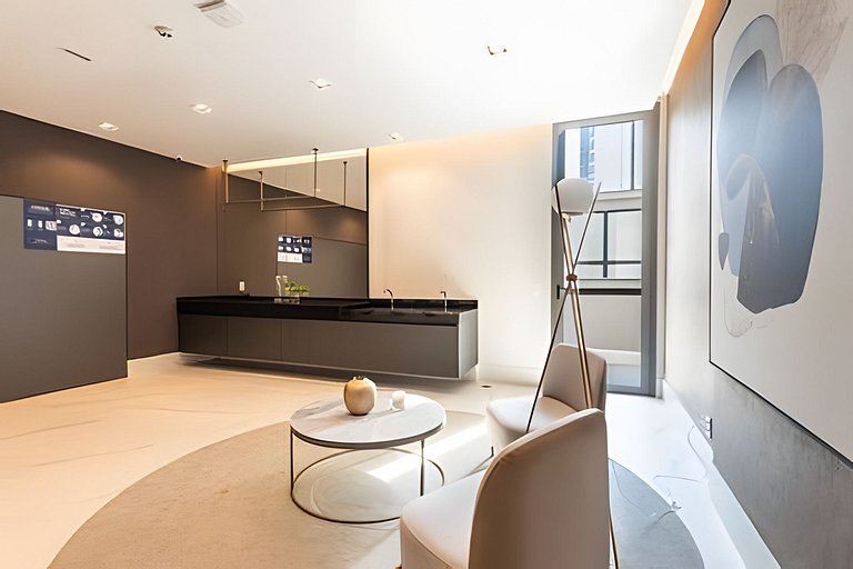 Apê NOVO em Moema! A/C e Wi-fi