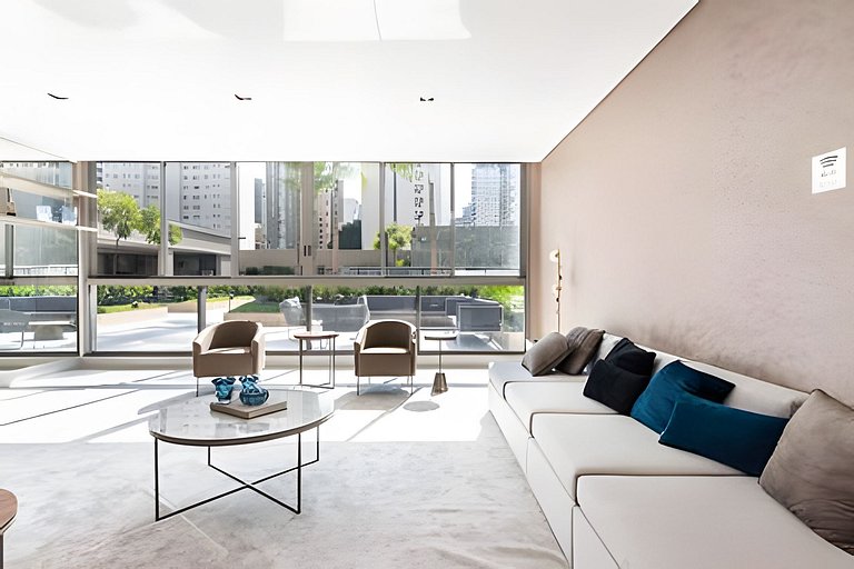 Apê NOVO em Moema! A/C e Wi-fi